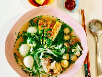 BÁNH CANH CHẢ HẸ HƯƠNG