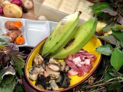 ỐC OM CHUỐI ĐẬU