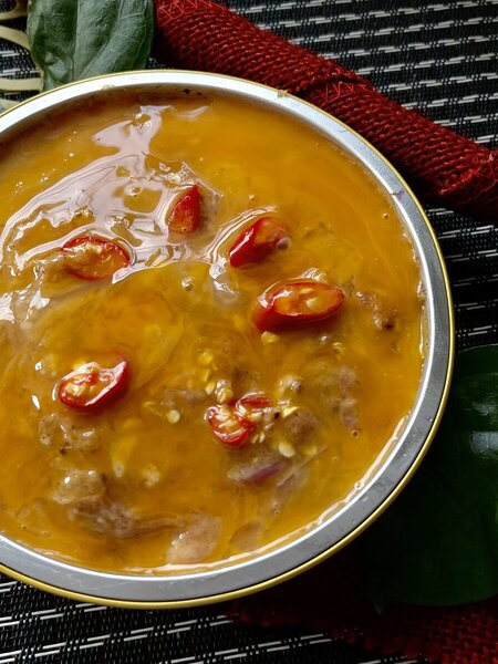 Mắm cá thu chưng (Chưa hấp)