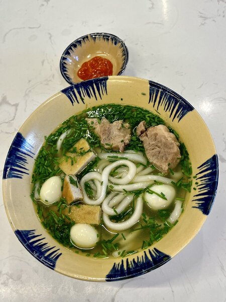 Combo bánh canh chả cá hẹ hương