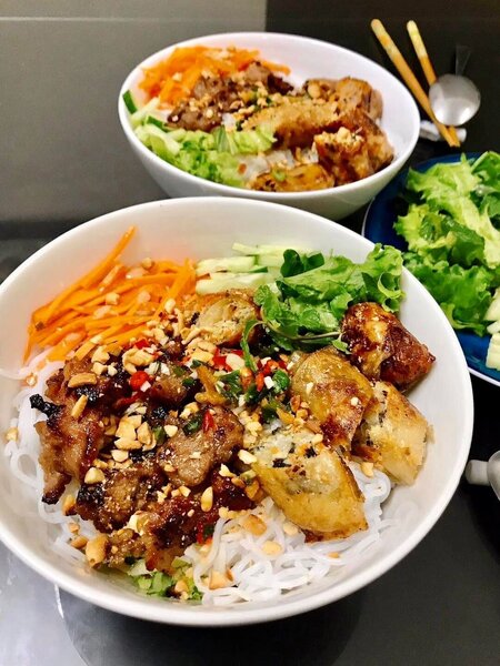 Combo nấu Bún thịt nướng