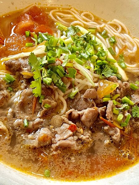 Combo nấu Bún xáo bò ( ướp sẵn bò )