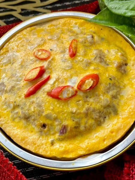 Mắm cá thu chưng (Chưa hấp)