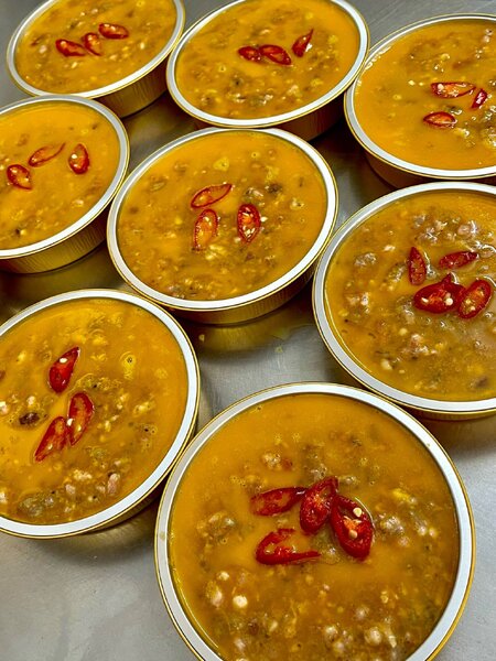 Mắm cá thu chưng (Chưa hấp)