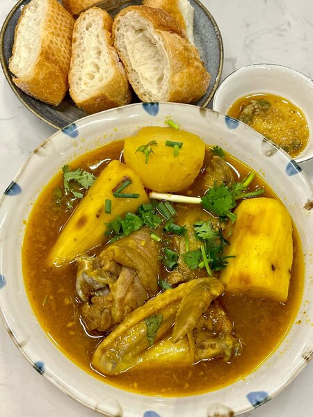 Combo nấu Cary gà ướp sẵn