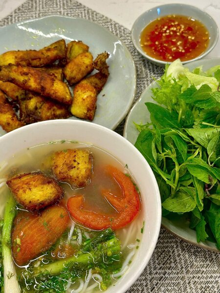 Combo bún cá rô đồng - cá ướp sẵn
