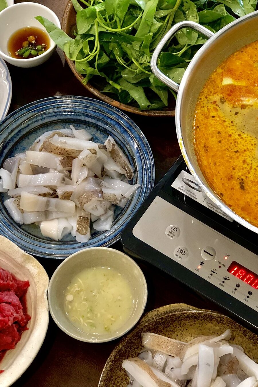 Combo nấu Lẩu thái hải sản