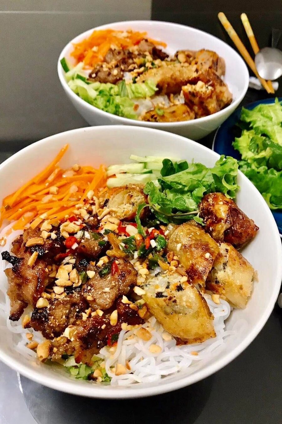 Combo nấu Bún thịt nướng