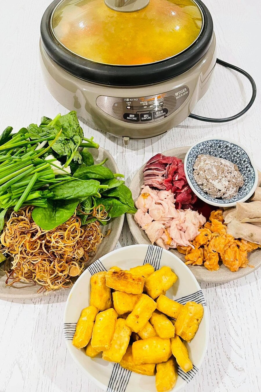 Combo nấu Lẩu riêu cua sườn sụn