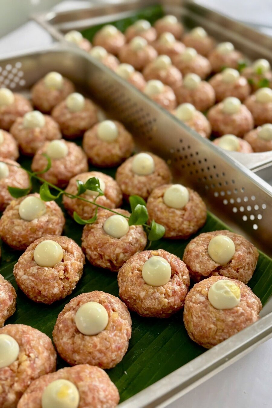 Xíu mại trứng cút - ướp sẵn