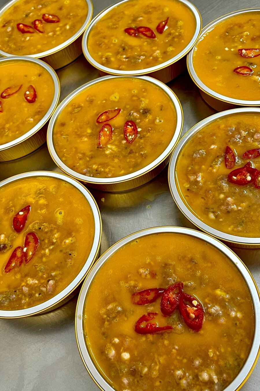 Mắm cá thu chưng (Chưa hấp)