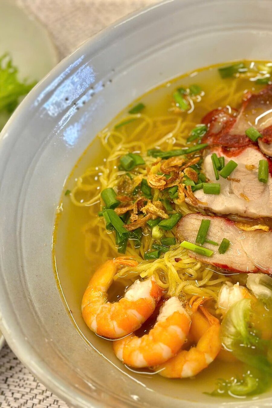 Combo Mì xá xíu tôm