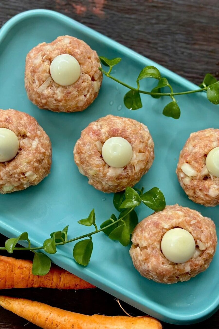 Xíu mại trứng cút - ướp sẵn