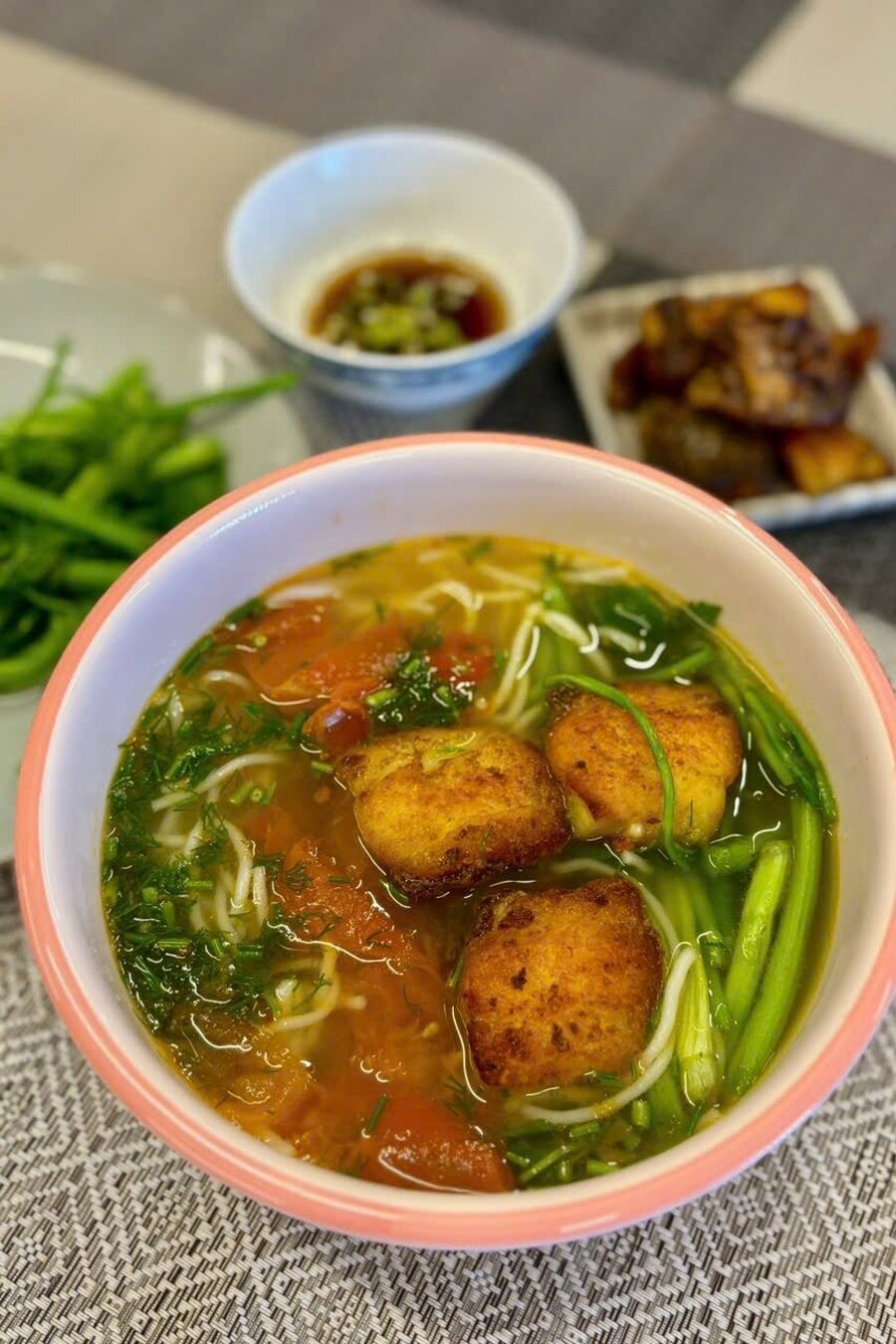 Combo bún cá rô đồng - cá ướp sẵn