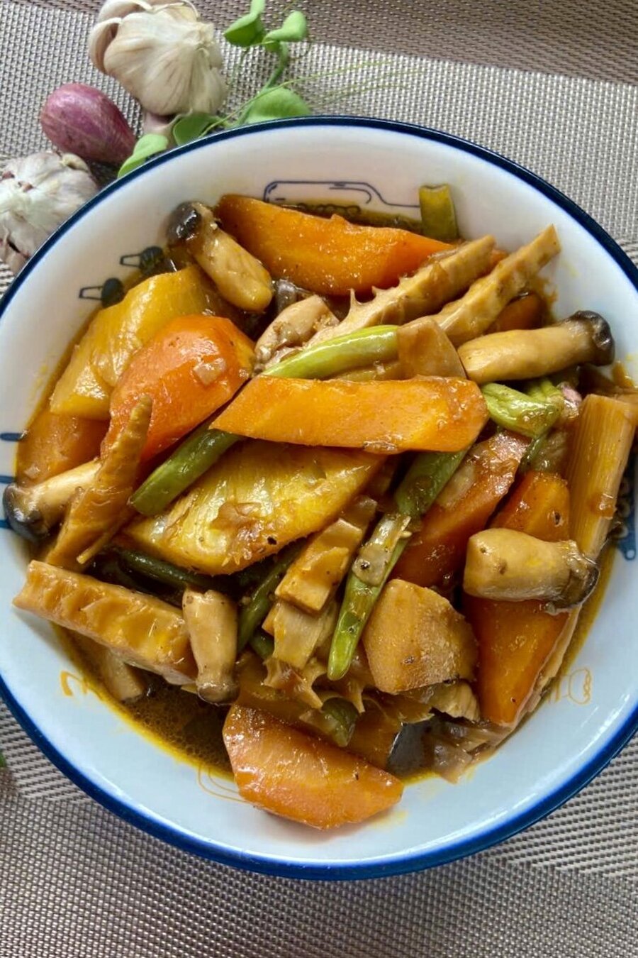 Combo Củ quả kho chay
