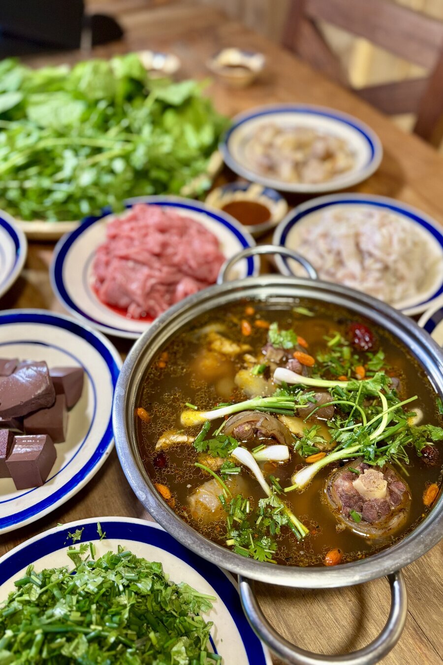 Combo nấu Lẩu đuôi bê