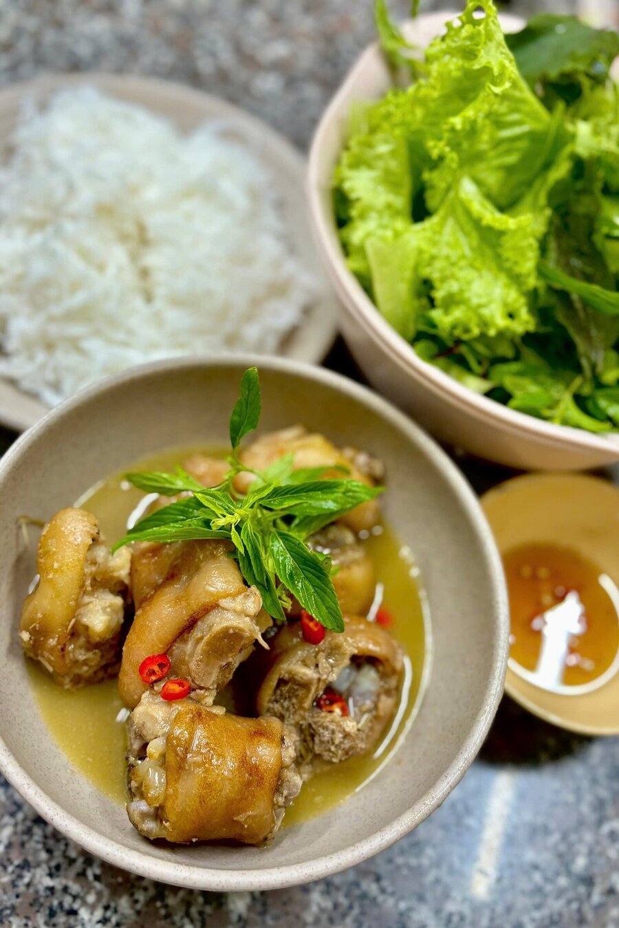 Combo nấu giã cầy - ướp sẵn