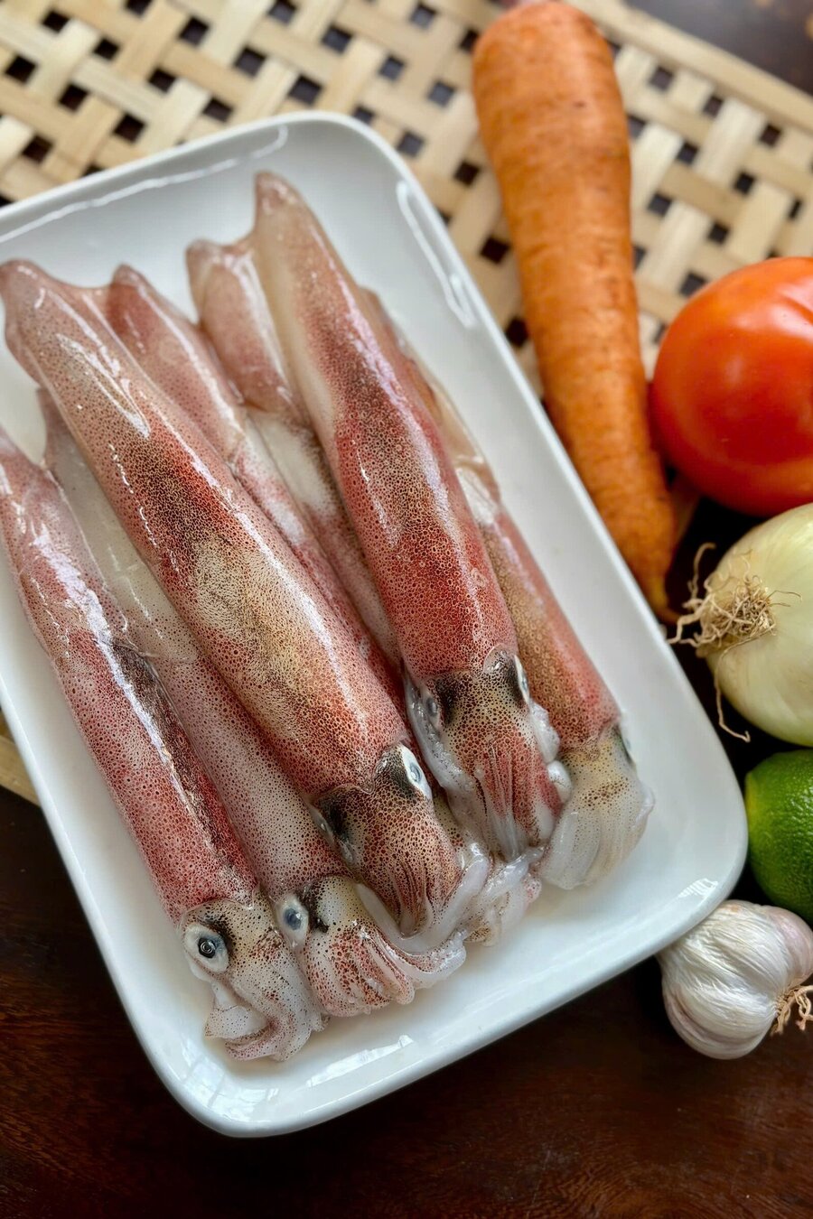 Mực ống lao Phú Quốc