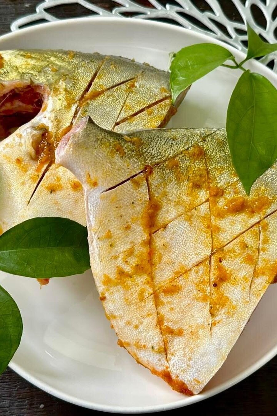 Chim trắng ướp nướng