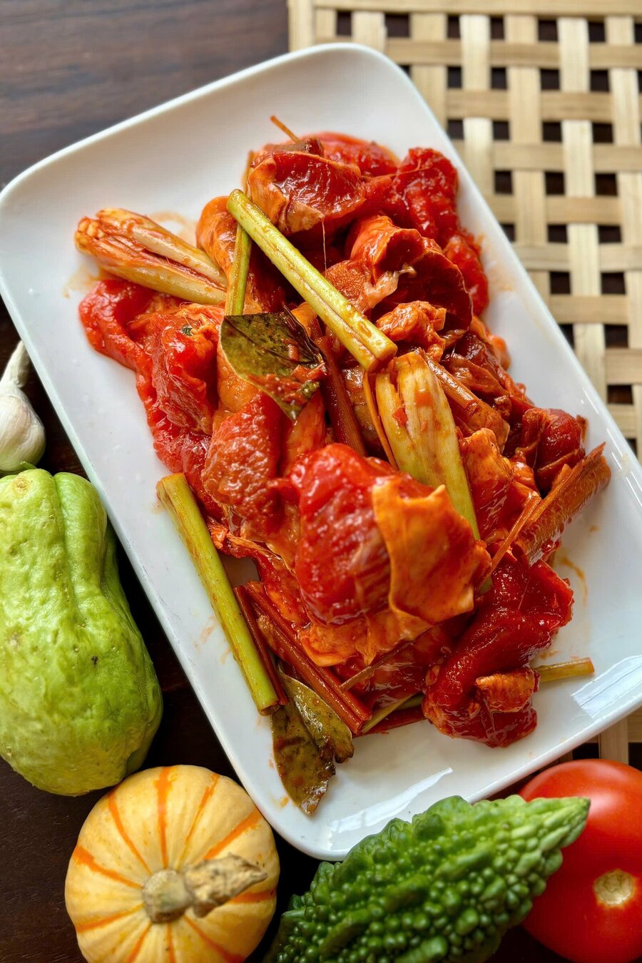 Bò kho ướp sẵn