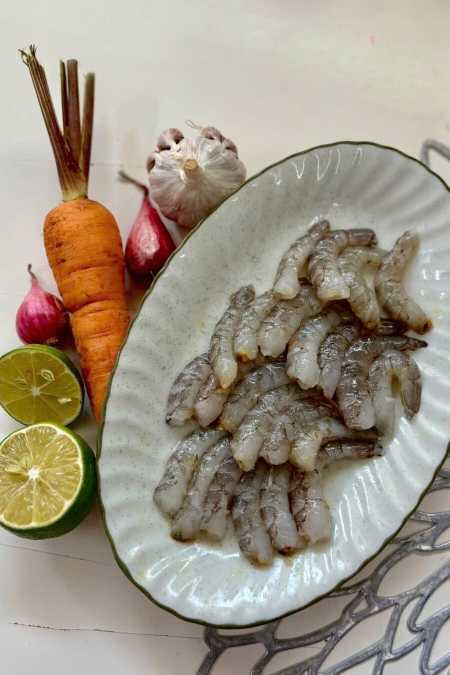 Tôm đất Cà Mau lột vỏ 