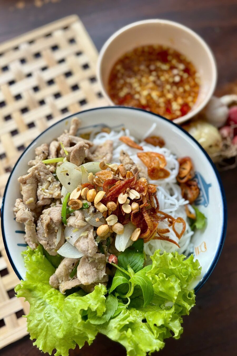Combo Bún Thịt Xào - Thịt ướp sẵn