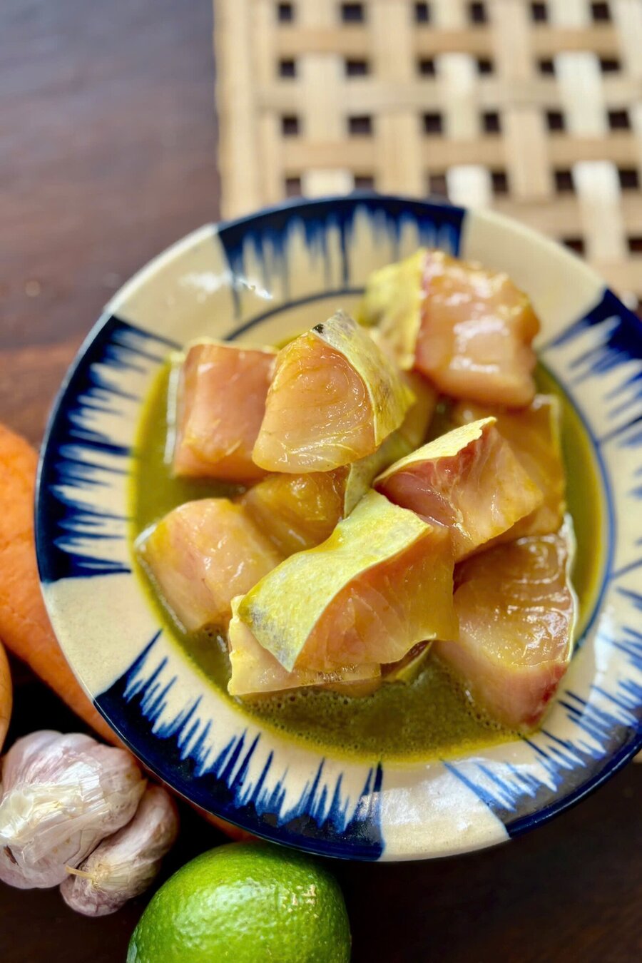 Combo nấu Chả cá lã vọng - cá  ướp sẵn